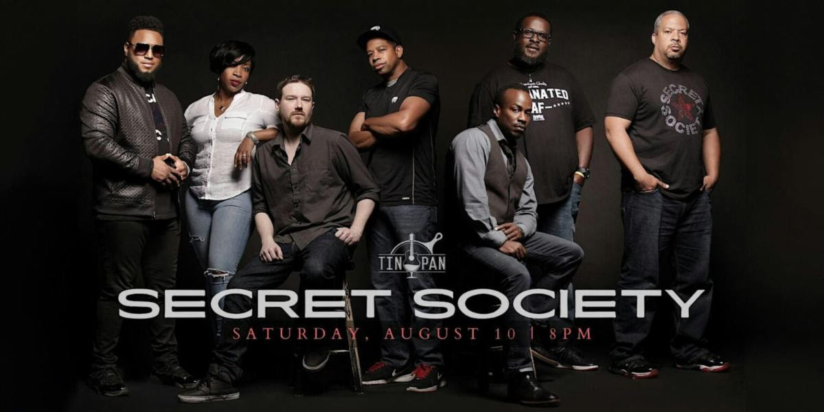 Secret Society Performing Live at Tin Pan flyer